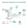 TP-Link Omada AX3000 plafondmontage WiFi 6 access point, 2,4 GHz, 5 GHz, 2976 Mbit/s, HTTPS, SNMP, SNMPv2, SNMPv3, SSH, WPA, WPA2, WPA3, 10/100/1000 Mbit/s