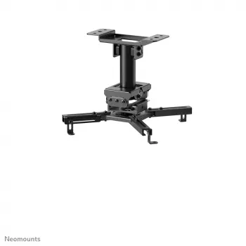 Neomounts CL25-530BL1 beamer-plafondsteun - hoogte 25,5 cm - eenvoudige installatie - volledig beweegbaar