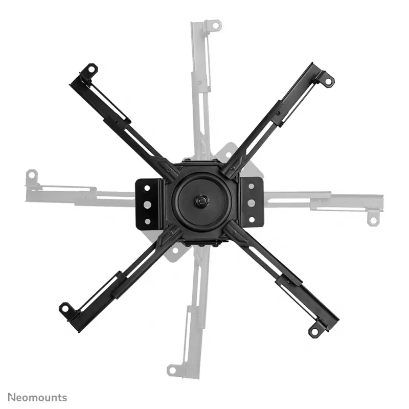 Plafondsteun Neomounts CL25-540BL1 zwart 35 kg