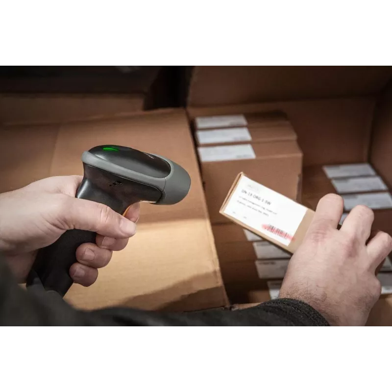 DIGITUS 2D barcode handscanner QR-code Bluetooth met houder