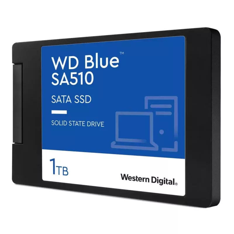 WESTERN DIGITAL SSD - WD Blue SA510 - 1 TB - SATA 6 Gb/s - 2,5 inch - 7 mm behuizing