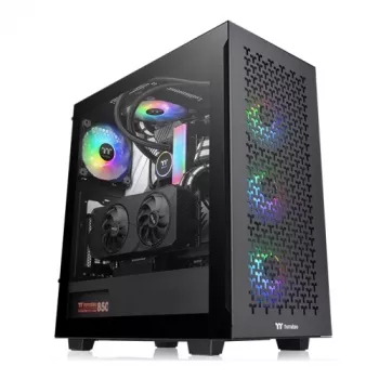 Thermaltake V350 TG ARGB Air mid-tower behuizing, zwart