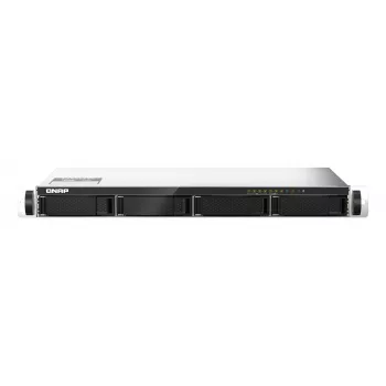 QNAP TS-435XEU NAS rack (1U) Marvell CN9131 4 GB DDR4 0 TB QNAP QTS zwart, grijs