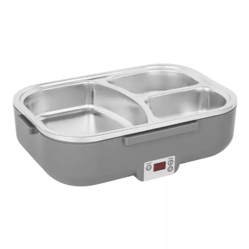 Noveen LB640 elektrische lunchbox, donkergrijs