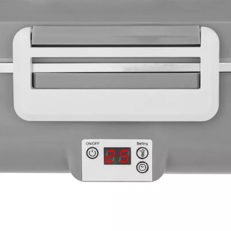 Noveen LB640 elektrische lunchbox, donkergrijs