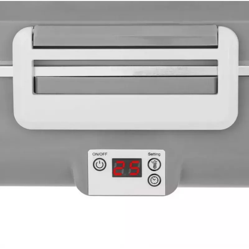 Noveen LB640 elektrische lunchbox, donkergrijs