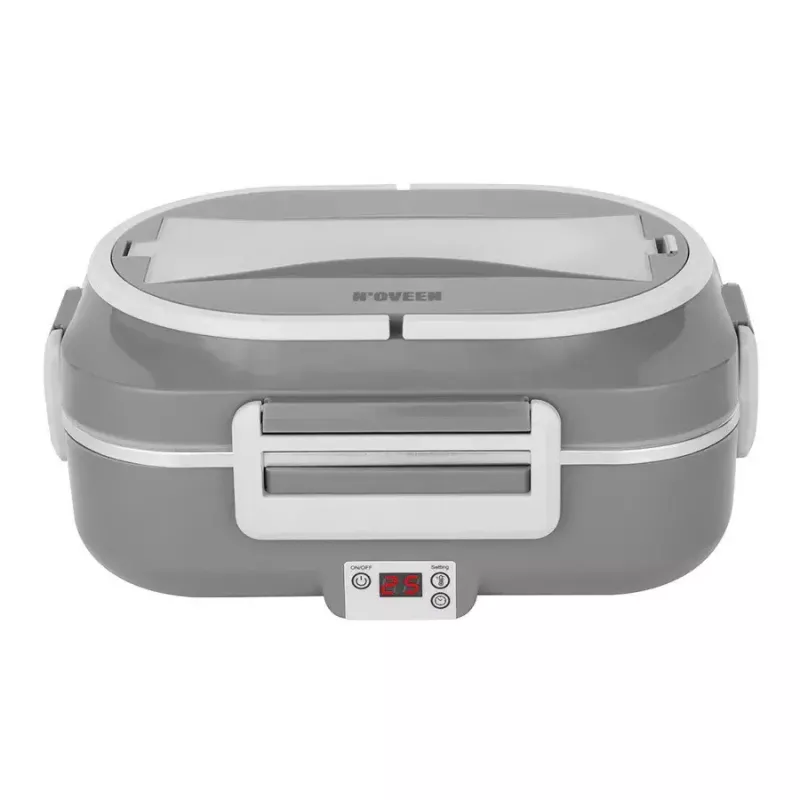 Noveen LB640 elektrische lunchbox, donkergrijs