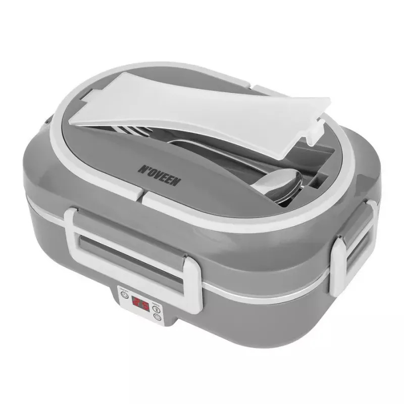 Noveen LB640 elektrische lunchbox, donkergrijs
