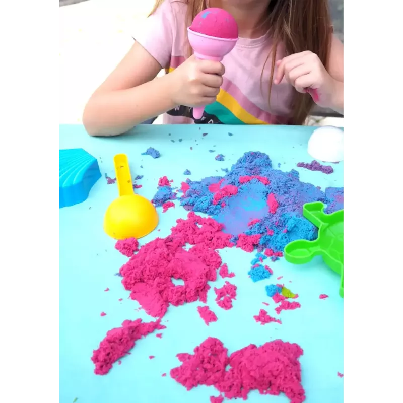 Kinetisch zand voor kinderen Tuban DYNAMIC SAND SET – FARM meerkleurig