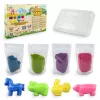 Kinetisch zand voor kinderen Tuban DYNAMIC SAND SET – FARM meerkleurig