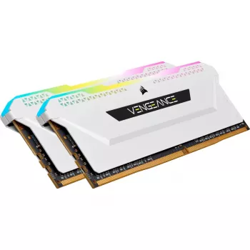 CORSAIR geheugen 32GB DDR4 3200MHz C16 (2x16GB) Vengeance RGB Pro wit