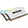 CORSAIR geheugen 32GB DDR4 3200MHz C16 (2x16GB) Vengeance RGB Pro wit