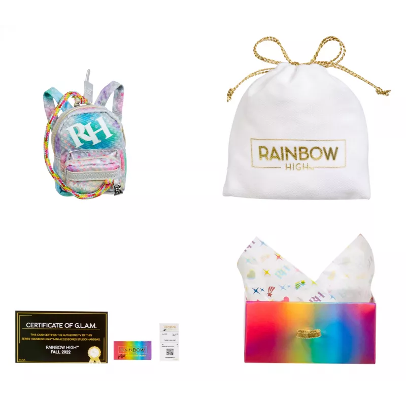Rainbow High Accessories Studio Series 1, H Assortment in PDQ poppentas