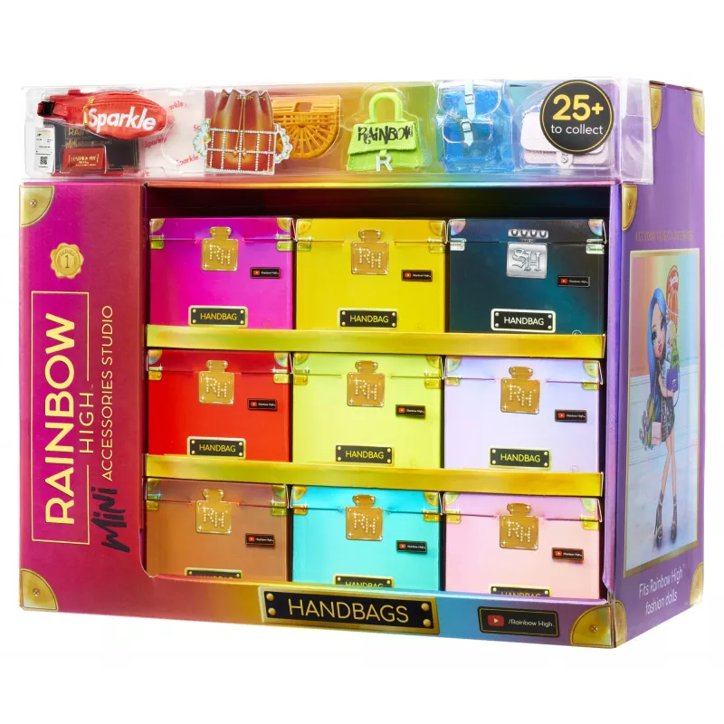 Rainbow High Accessories Studio Series 1, H Assortment in PDQ poppentas