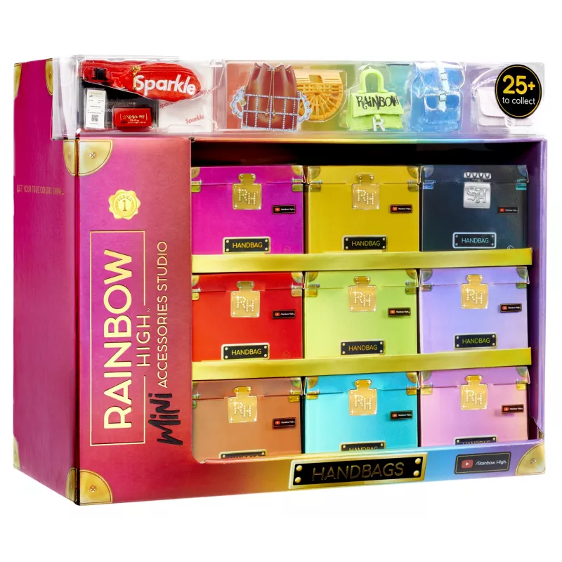 Rainbow High Accessories Studio Series 1, H Assortment in PDQ poppentas