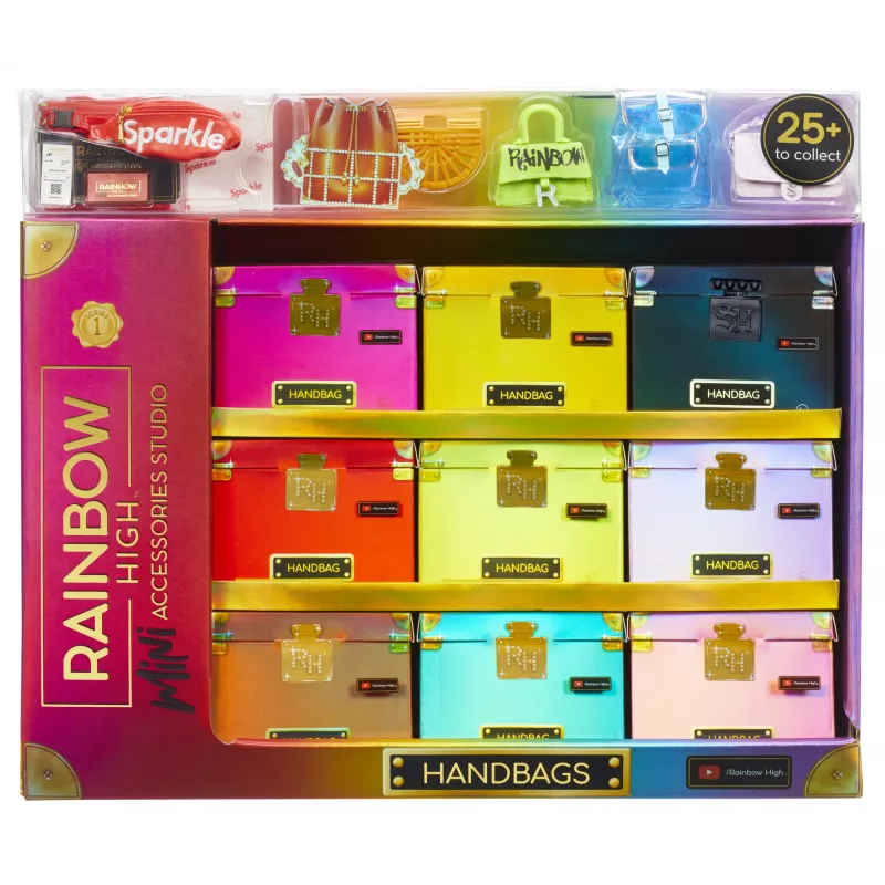 Rainbow High Accessories Studio Series 1, H Assortment in PDQ poppentas