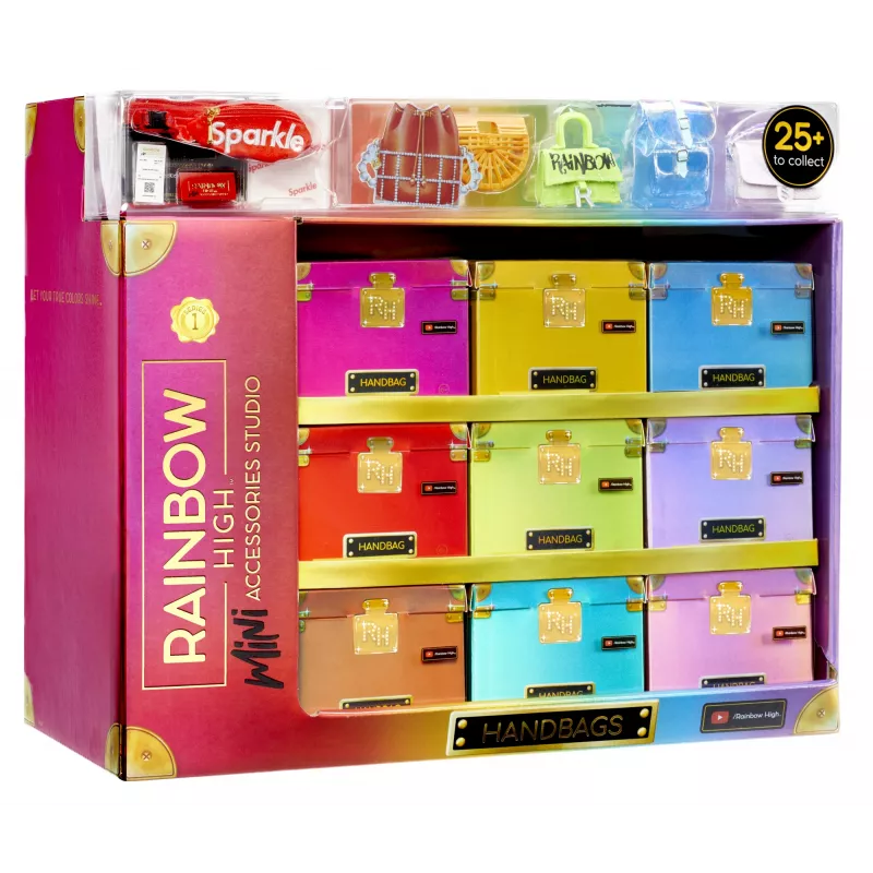 Rainbow High Accessories Studio Series 1, H Assortment in PDQ poppentas