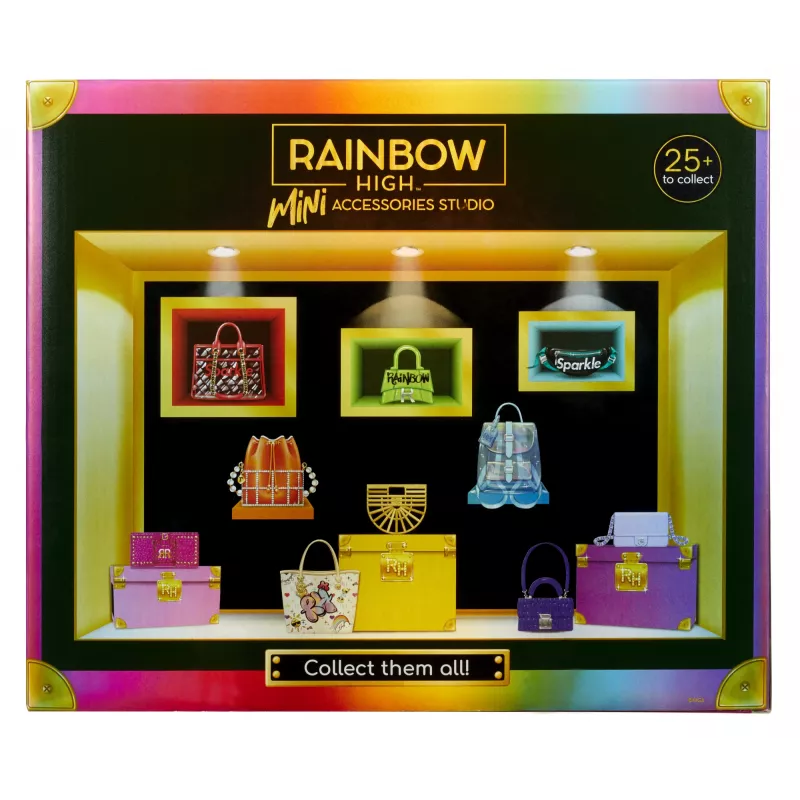 Rainbow High Accessories Studio Series 1, H Assortment in PDQ poppentas