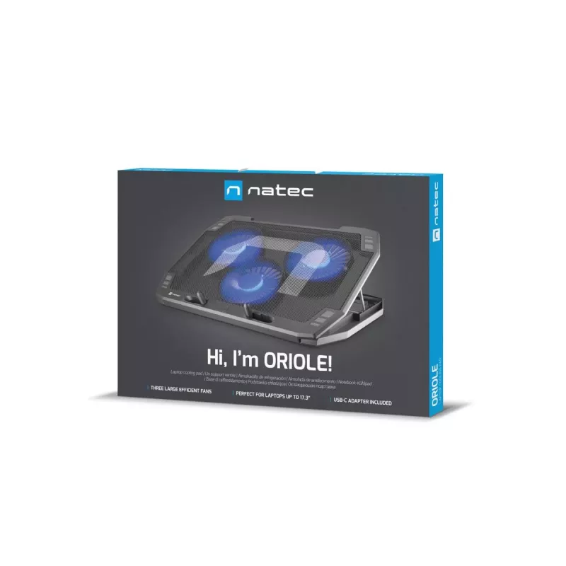 NATEC laptop-koeler koelpad Natec Oriole 1
