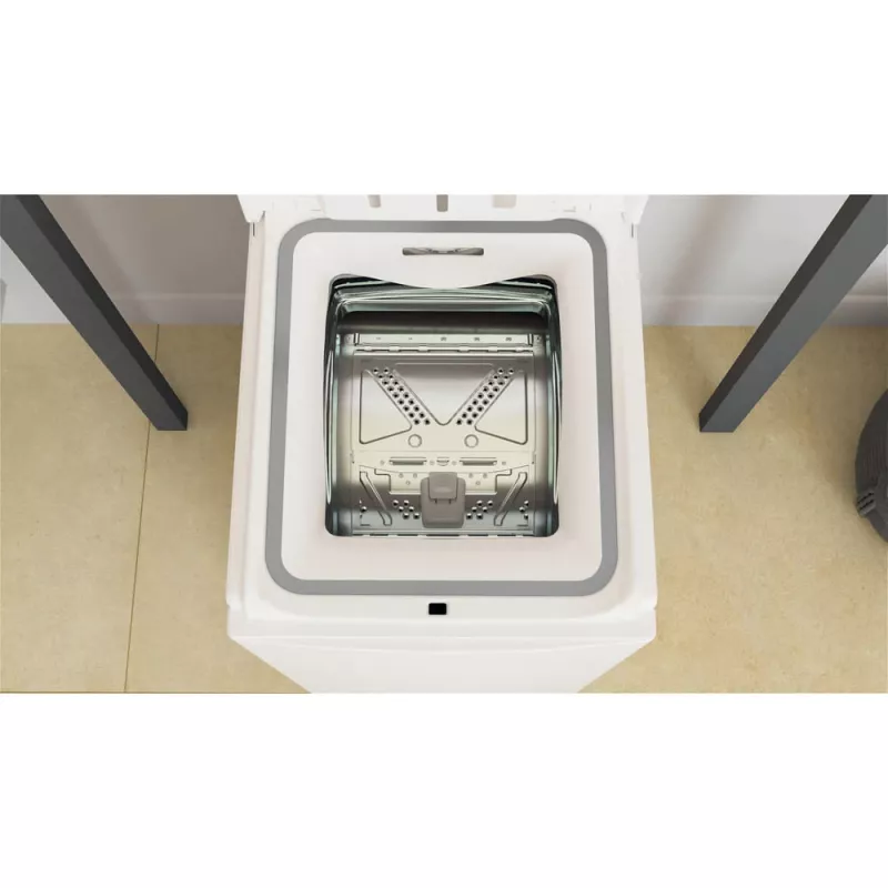 Whirlpool TDLR 6040L PL/N vrijstaande bovenlader wasmachine, 6 kg, 1000 tpm, wit