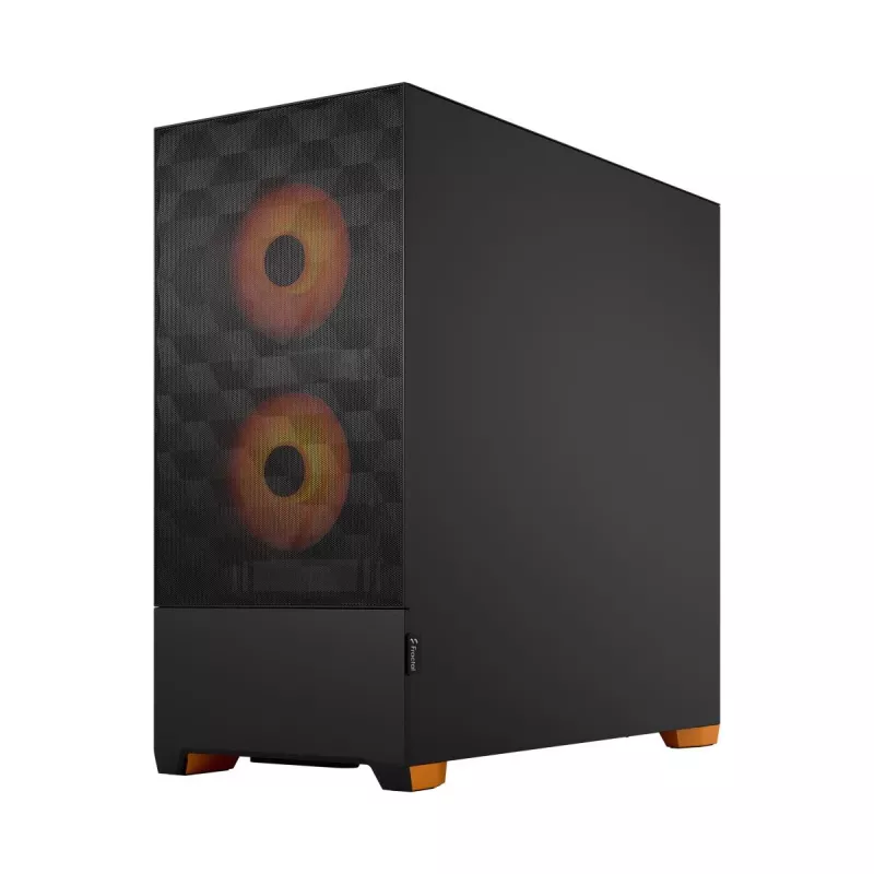 FRACTAL DESIGN Fractal Design Pop Air RGB Orange Core TG Clear Tint