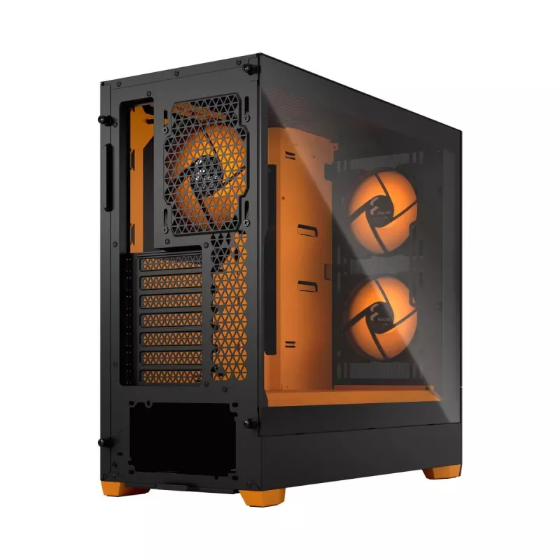 FRACTAL DESIGN Fractal Design Pop Air RGB Orange Core TG Clear Tint