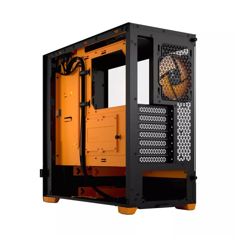 FRACTAL DESIGN Fractal Design Pop Air RGB Orange Core TG Clear Tint