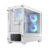FRACTAL DESIGN Fractal Design Pop Mini Air RGB White TG Clear Tint