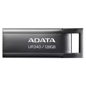 USB-flashdrive ADATA UR340 128 GB USB Type-A 3.2 Gen 2, metalen behuizing, zwart