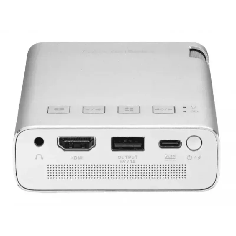 ASUS ZenBeam E1R standard throw-projector 200 ANSI lumen LED WVGA (854x480) zilver