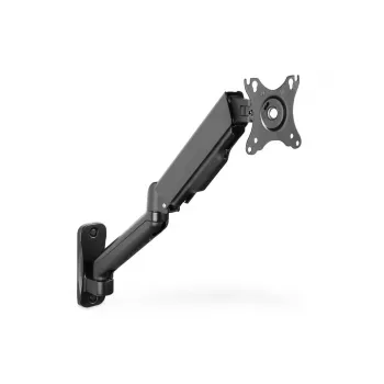 DIGITUS enkele gasveer-monitor-wandsteun 32 inch 9 kg max zwart