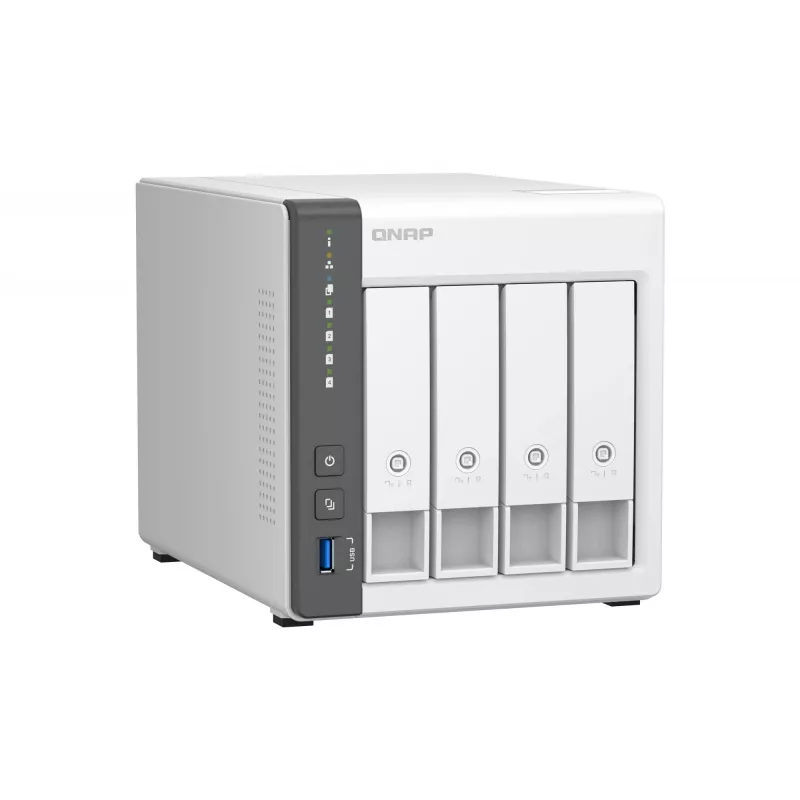 QNAP TS-433 NAS tower ARM Cortex-A55 4 GB 0 TB QNAP QTS wit