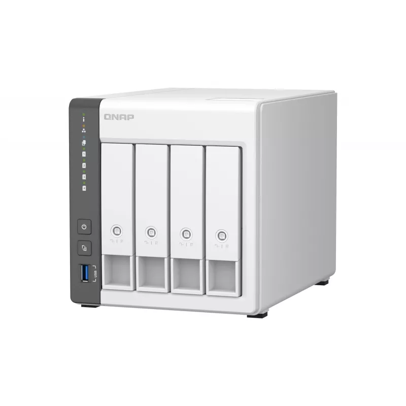 QNAP TS-433 NAS tower ARM Cortex-A55 4 GB 0 TB QNAP QTS wit