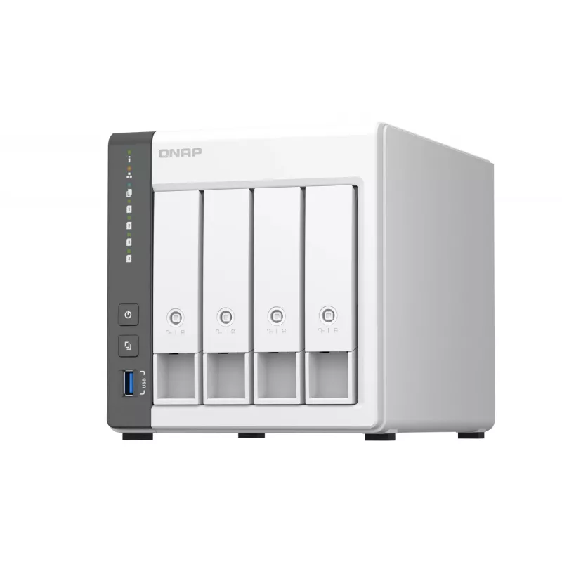 QNAP TS-433 NAS tower ARM Cortex-A55 4 GB 0 TB QNAP QTS wit