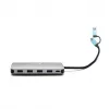 i-tec USB 3.0 USB-C/Thunderbolt 3x Display Metal Nano Dock met LAN + Power Delivery 100 W