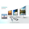 i-tec USB 3.0 USB-C/Thunderbolt 3x Display Metal Nano Dock met LAN + Power Delivery 100 W