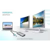 i-tec USB 3.0 USB-C/Thunderbolt 3x Display Metal Nano Dock met LAN + Power Delivery 100 W