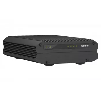QNAP TS-I410X NAS tower Intel Atom® x6425E 8 GB 0 TB QNAP QTS zwart
