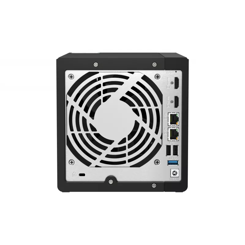 QNAP TS-453E NAS tower Intel® Celeron® J6412 8 GB 0 TB QNAP QTS zwart