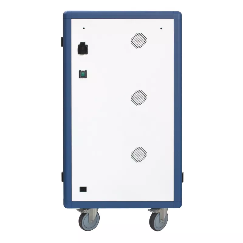 Techly geventileerd laadstation trolley 30 notebook of smartphone zwart/grijs