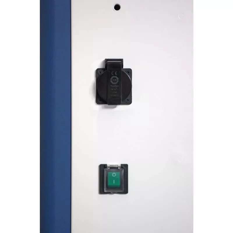 Techly geventileerd laadstation trolley 30 notebook of smartphone zwart/grijs