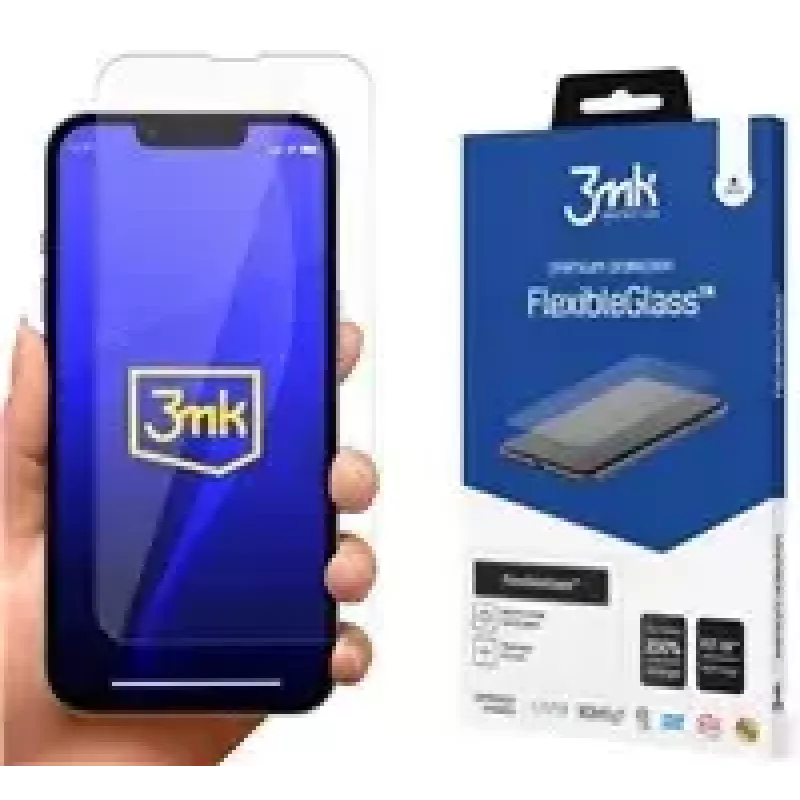 3MK FlexibleGlass displayschermfolie voor iPhone 14/14 Pro