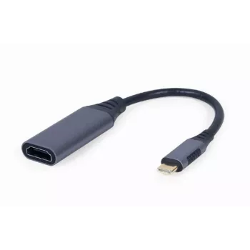 Videokabel-adapter GEMBIRD USB Type-C naar HDMI A-USB3C-HDMI-01, 0,15 m, grijs