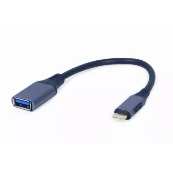GEMBIRD USB 3.0 OTG Type-C- naar USB Type-A-kabel (CM/AF), Space Gray