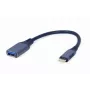 GEMBIRD USB 3.0 OTG Type-C- naar USB Type-A-kabel (CM/AF), Space Gray