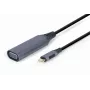 GEMBIRD USB Type-C-naar-VGA-displayadapter, 15 cm, Space Gray