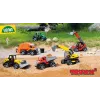 Lena TRUXX SM04535, brandweerauto, 2 jaar, rubber, staal, grijs, rood