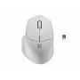 Draadloze Bluetooth optische muis NATEC Siskin 2 — 1600 DPI, Bluetooth 5.0, rechtshandig, wit