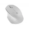 Draadloze Bluetooth optische muis NATEC Siskin 2 — 1600 DPI, Bluetooth 5.0, rechtshandig, wit