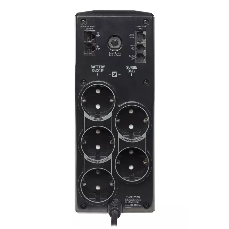 APC Back-UPS Pro BR900G-GR UPS, 900VA/540W, Line-Interactive, 230V, 5x Schuko, AVR, LCD, USB